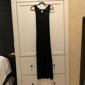 Venus Black Maxi Dress
